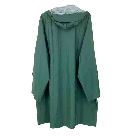 Vintage 1990's Sportsman's Choice Sz XL Longline Green Seam Sealed Raincoat Hood - Picture 6 of 7
